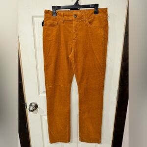 St. John’s Bay Corduroy Pecan Straight Leg Pants Size 12